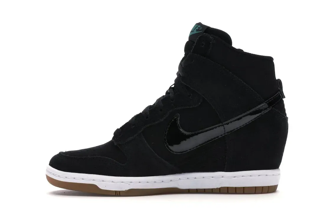 Купить Кроссовки Nike Dunk Sky Hi Black Gum (644877-011) в Минске