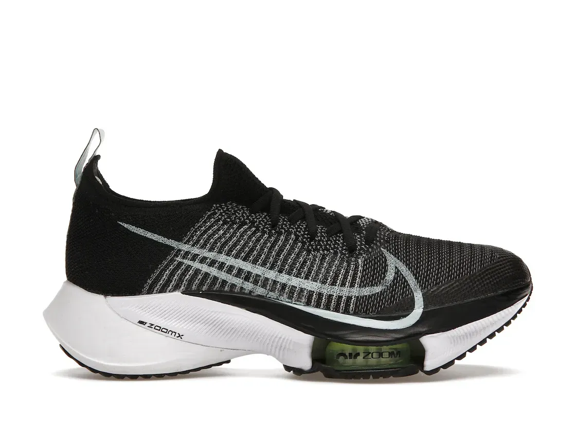 Фото № 1 с приближением к товару «‎Nike Air Zoom Tempo Next% Flyknit Black White »