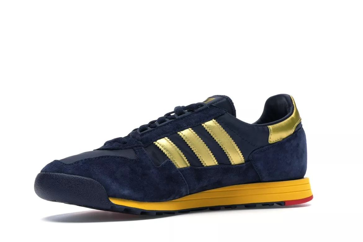 Фото № 6 с приближением к товару «‎adidas SL80 Spzl Collegiate Navy»