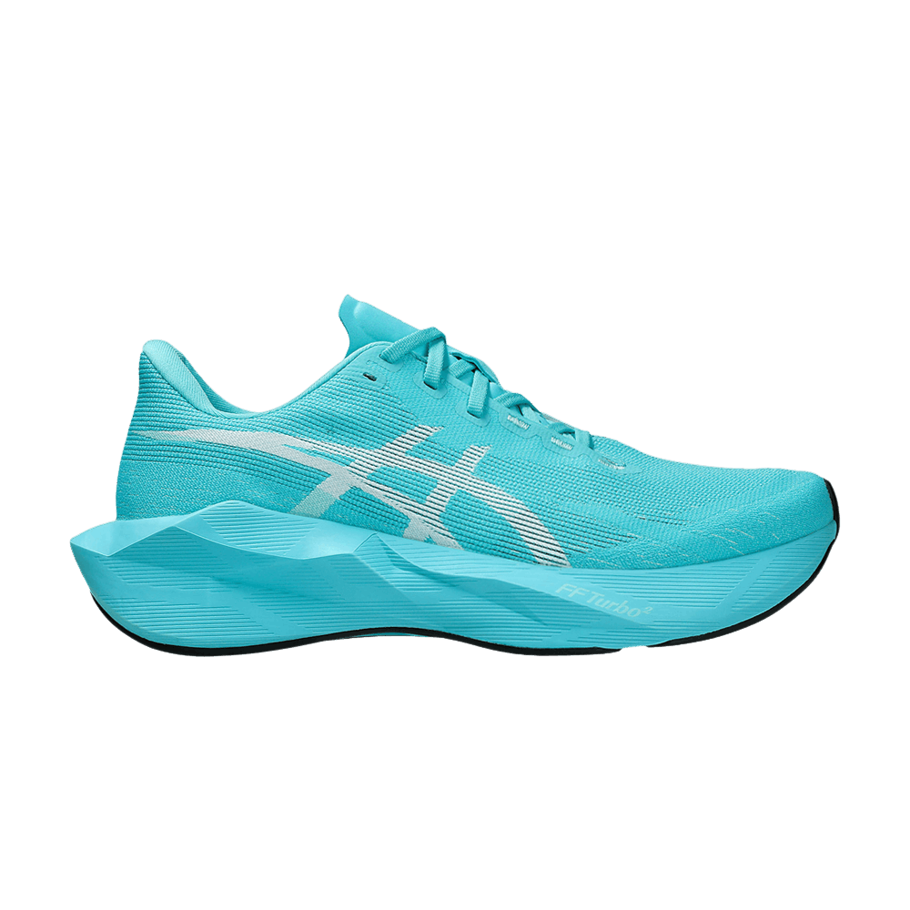 ASICS Novablast 6 Aqua White