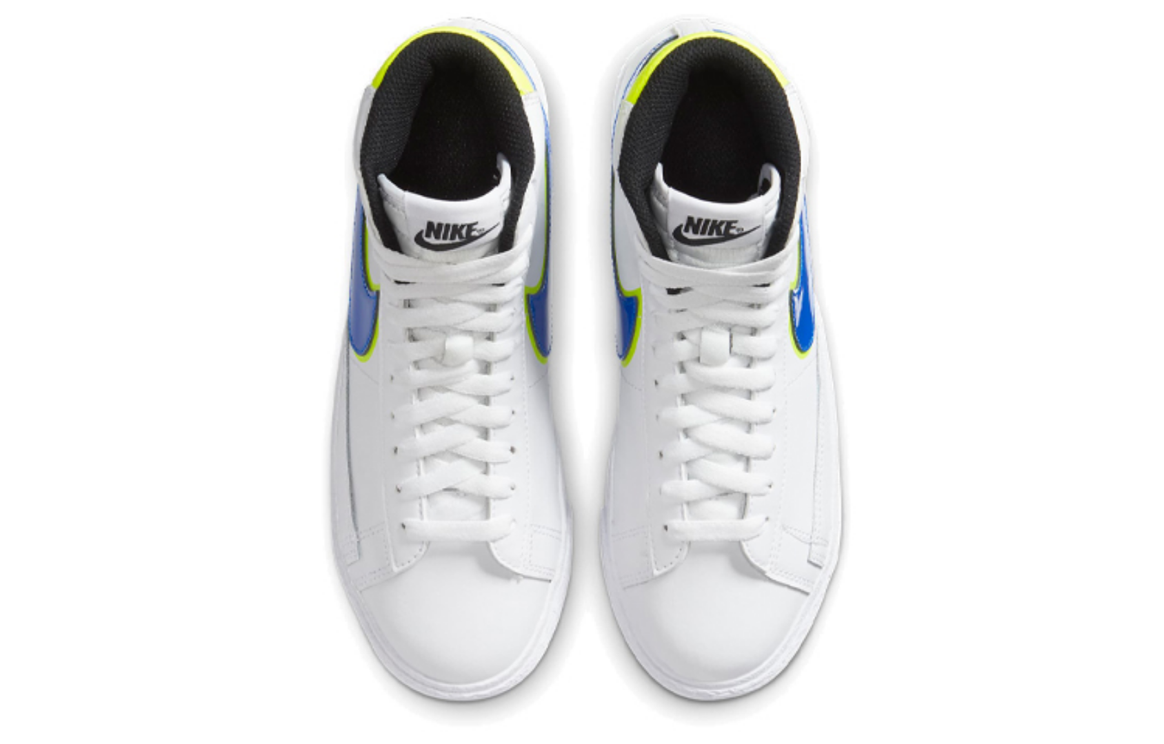 Фото № 4 с приближением к товару «‎Nike Blazer Mid (GS) WhiteBlue»