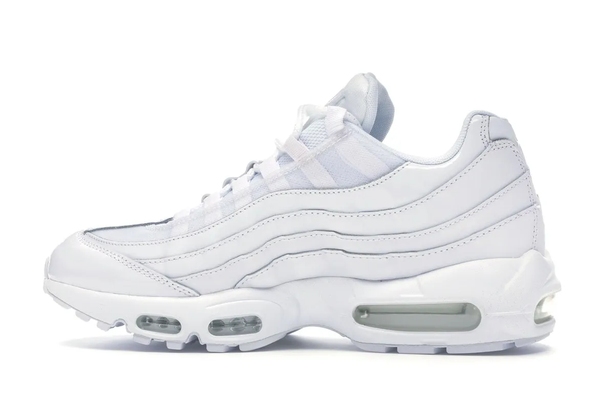 Фото № 5 с приближением к товару «‎Nike Air Max 95 Triple White »