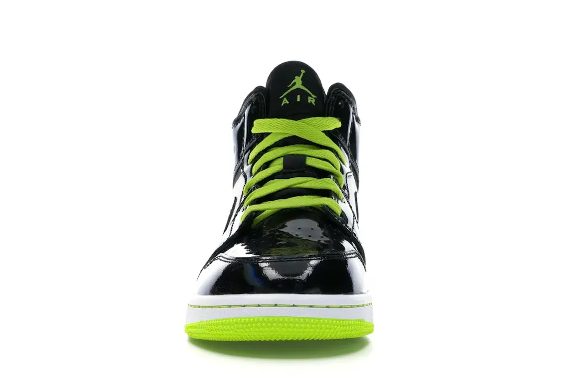 Фото № 2 с приближением к товару «‎Jordan 1 Mid Black Cyber Mystic Green »