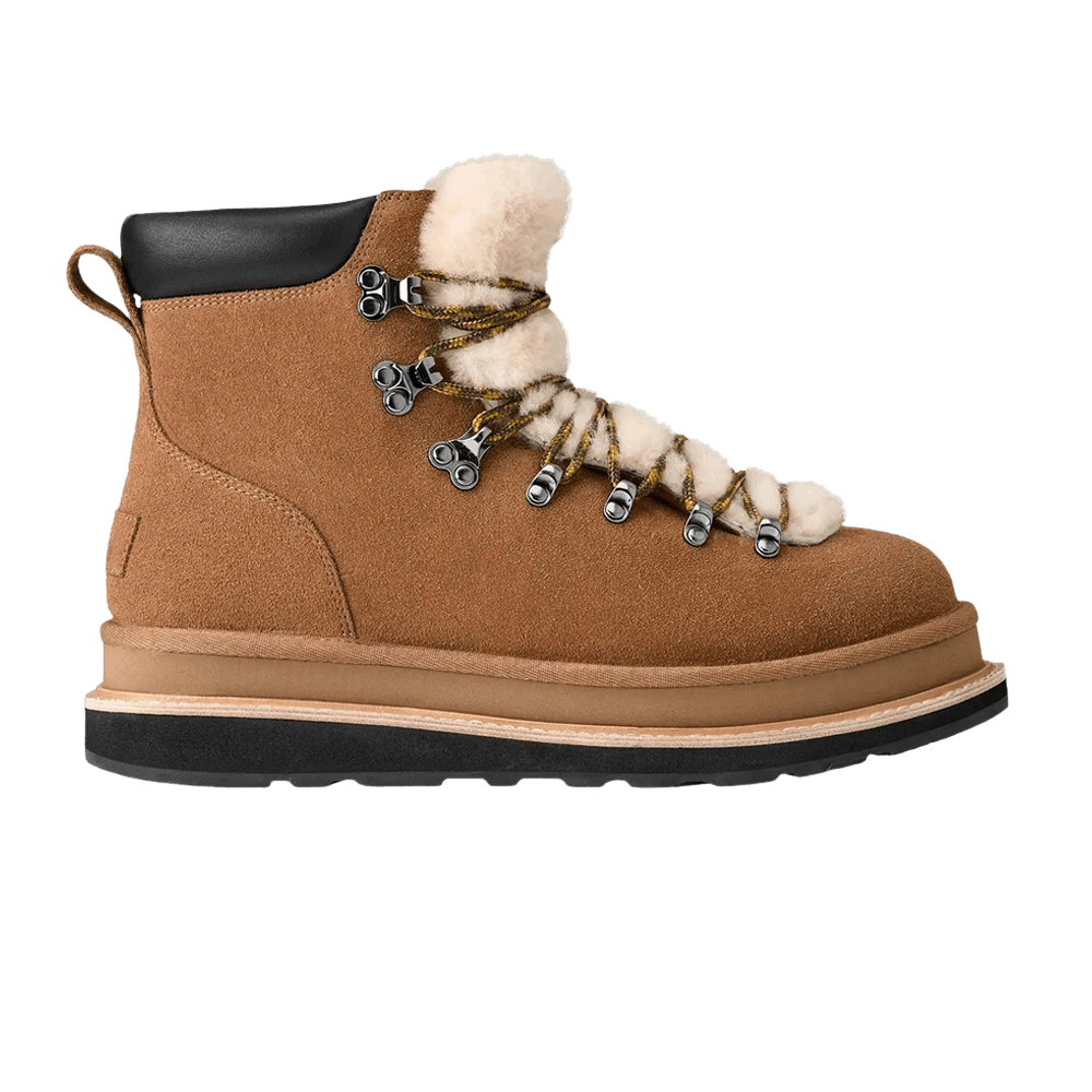Sacai x UGG Hiker Boot Chestnut