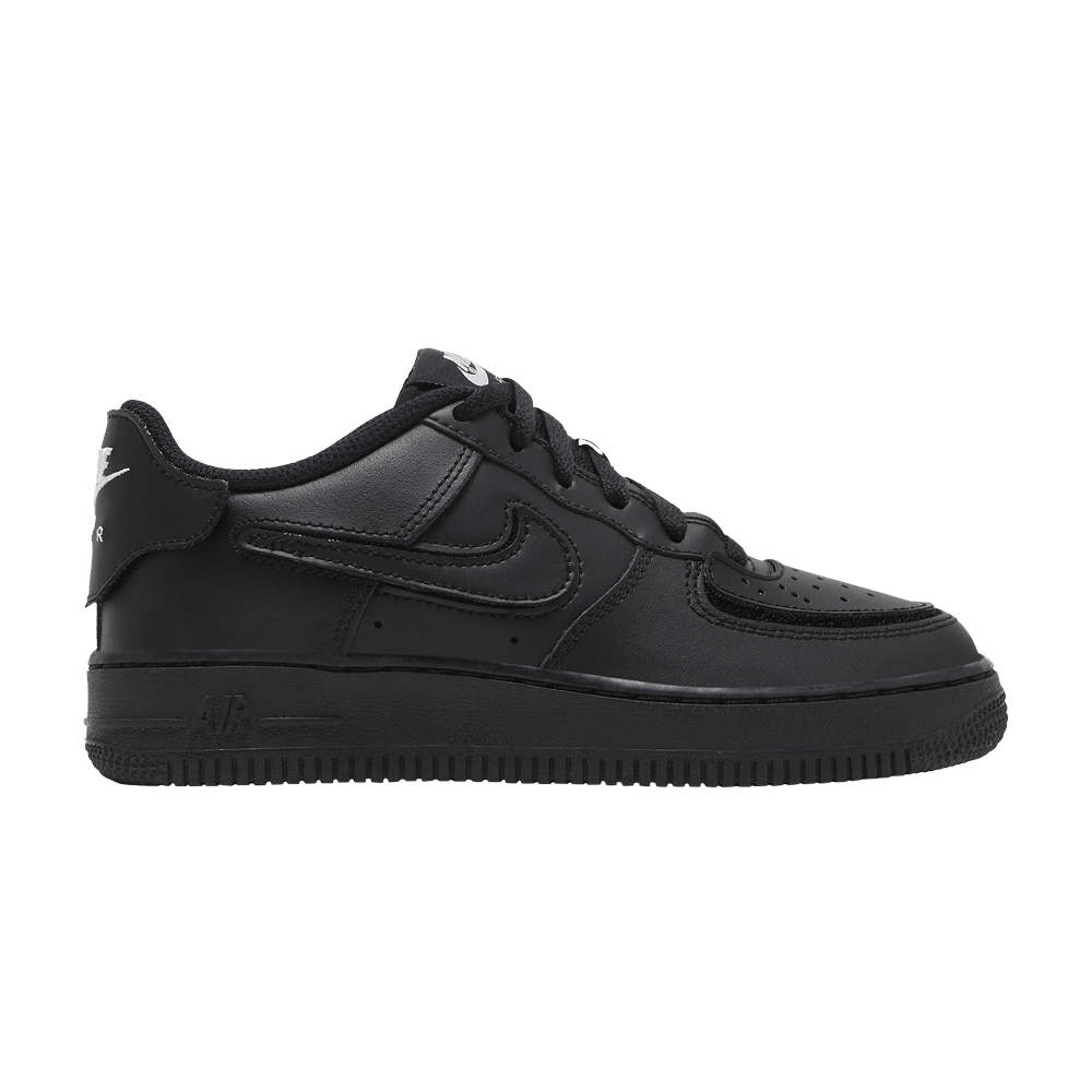 Nike Air Force 1/1 GS Black Bright Crimson