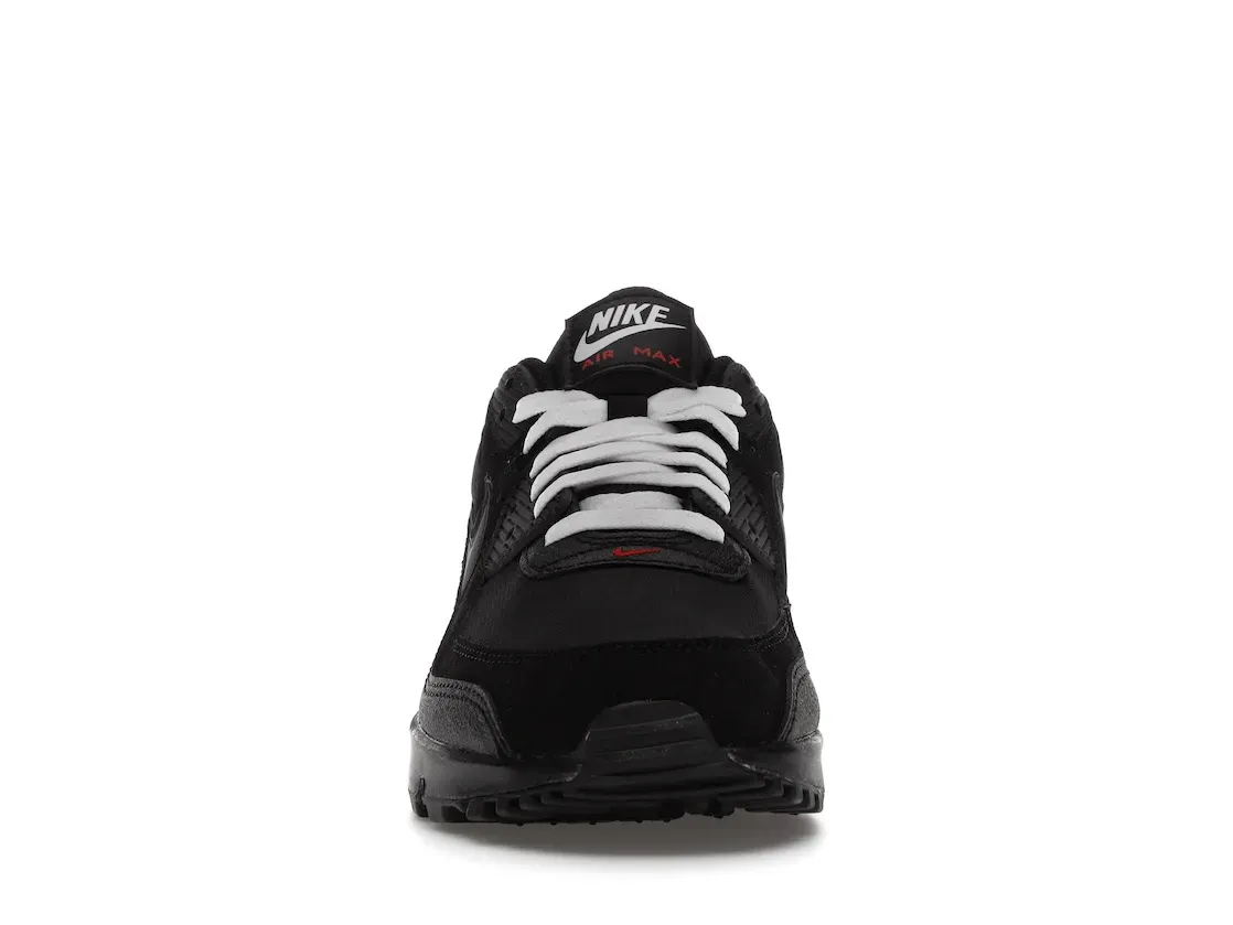 Фото № 2 с приближением к товару «‎Nike Air Max 90 Black Sport Red»