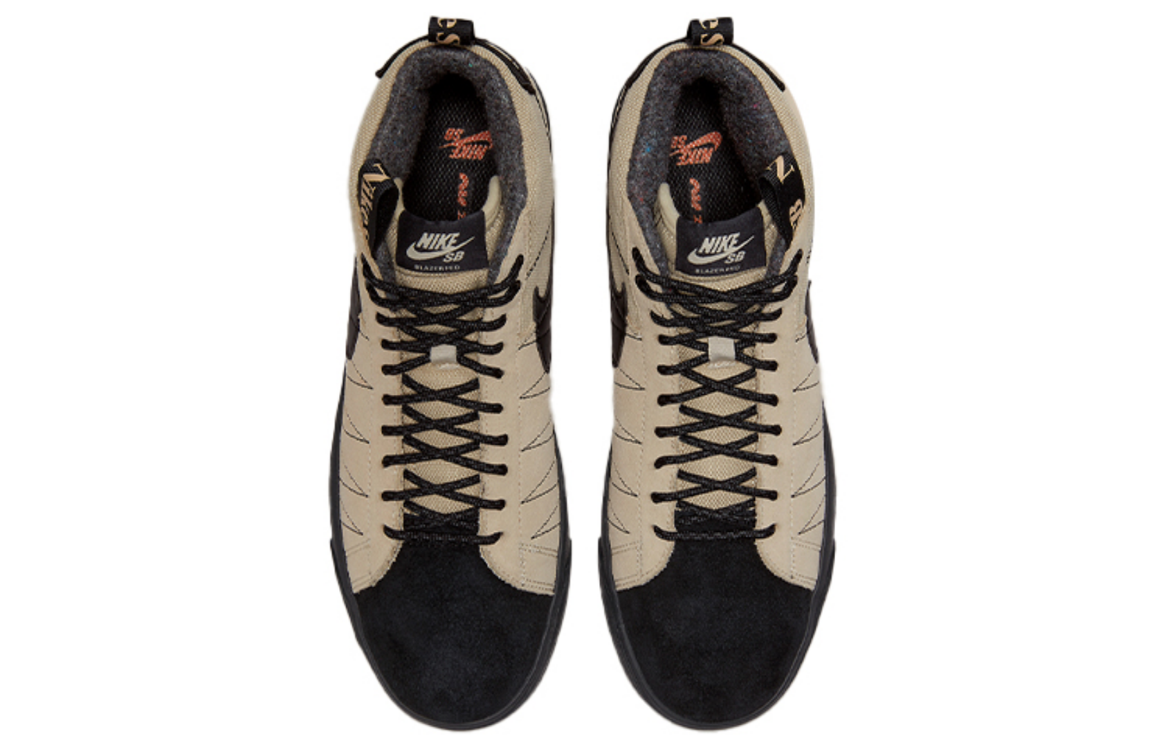 Фото № 4 с приближением к товару «‎Nike SB Zoom Blazer Mid PRM "Acclimate Pack" Sneakers BrownBlack»