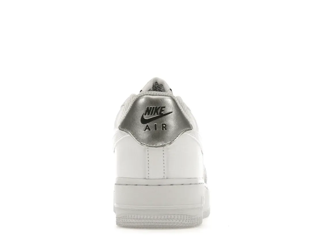Фото № 4 с приближением к товару «‎Nike Air Force 1 Low '07 White Metallic Silver (2022) »