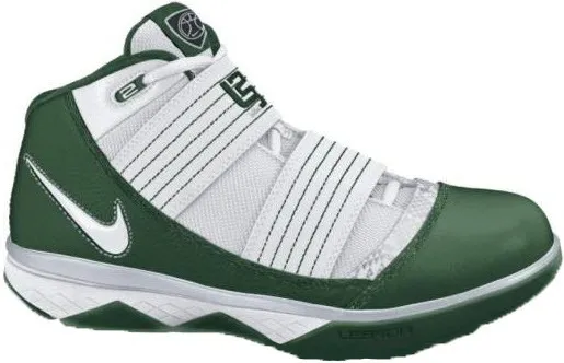 Фото № 1 с приближением к товару «‎Nike Zoom Soldier III Team Bank White Green»