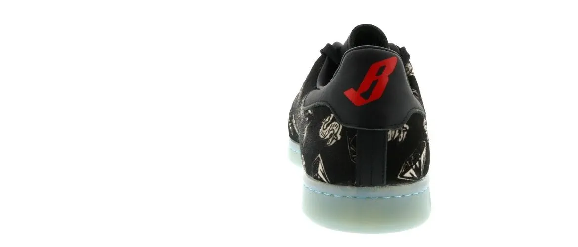 Фото № 5 с приближением к товару «‎adidas Stan Smith Pharrell BBC Black»