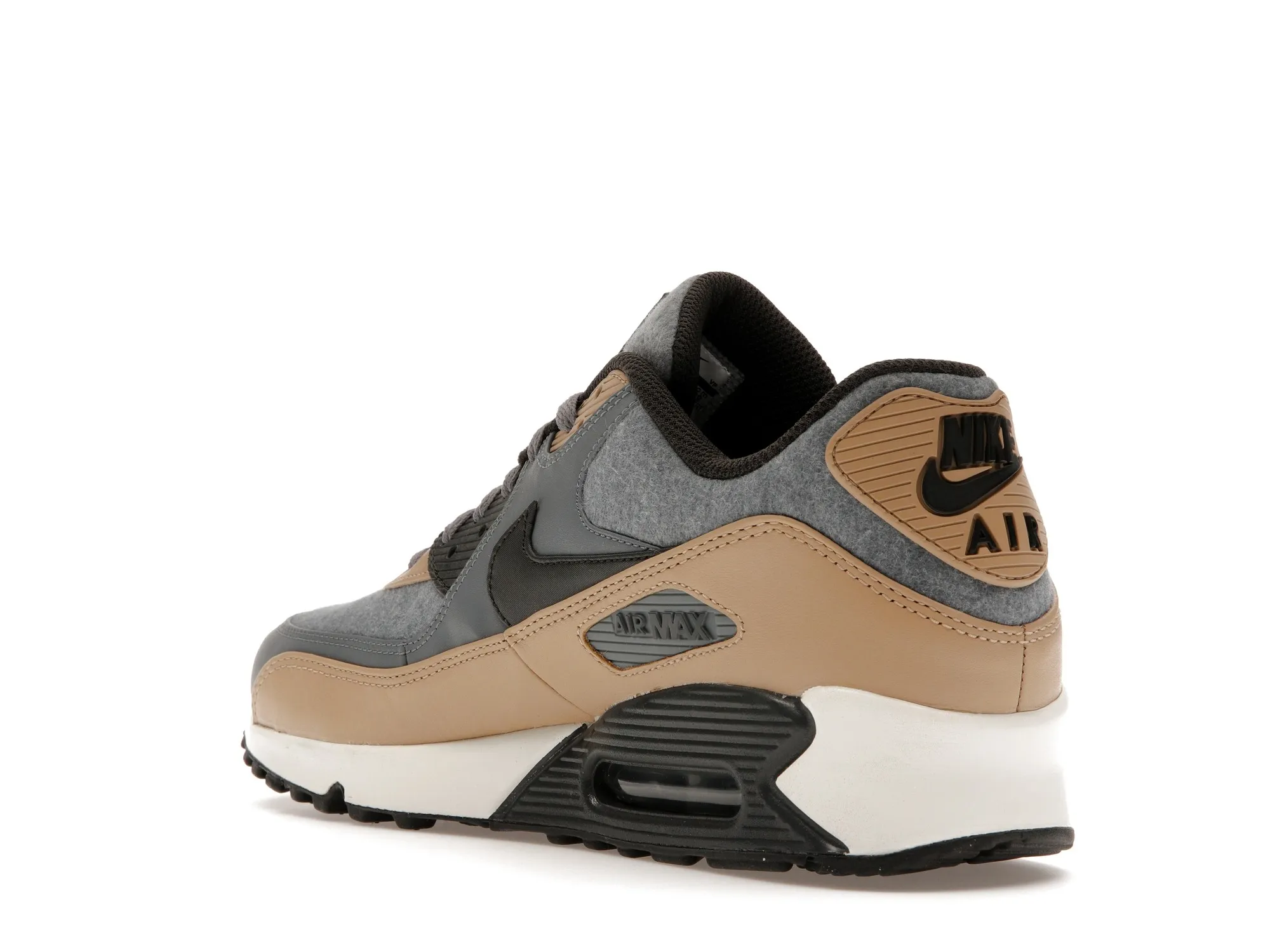 Фото № 5 с приближением к товару «‎Nike Air Max 90 Wool Cool Grey Mushroom»
