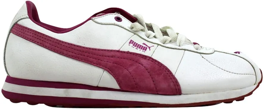 Фото № 1 с приближением к товару «‎Puma Turin Leather White Festival Fuchsia  »