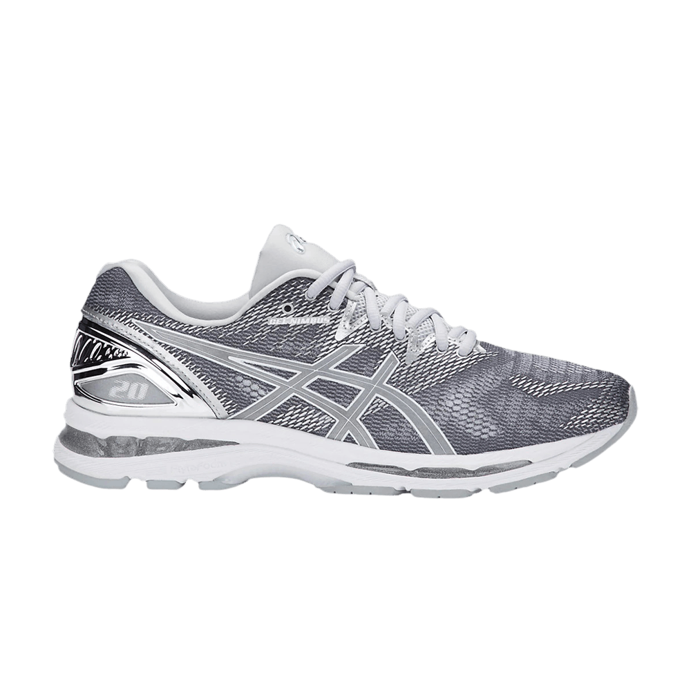 Asics Gel Nimbus 20 Platinum Carbon Silver