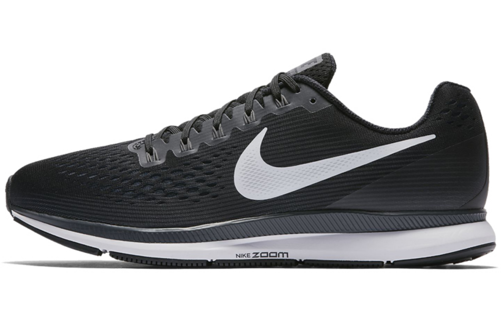 Фото № 1 с приближением к товару «‎Nike Air Zoom Pegasus 34 Tennis Shoes Black»