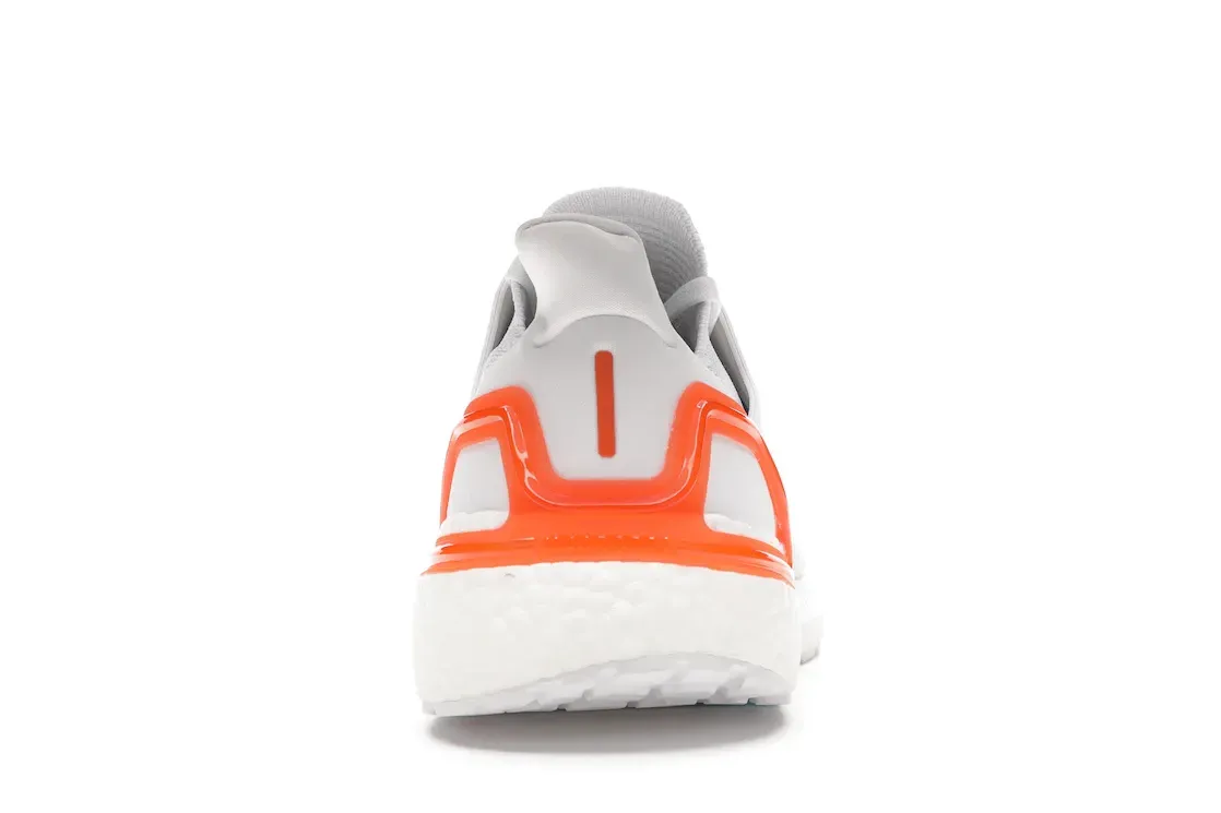 Фото № 4 с приближением к товару «‎adidas Ultra Boost 20 White Sharp Blue True Orange»