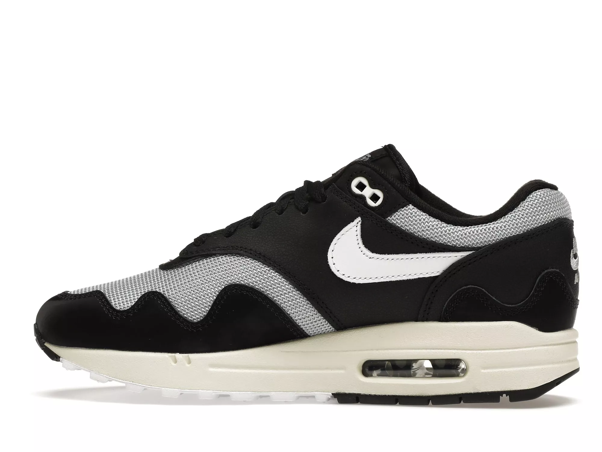 Фото № 3 с приближением к товару «‎Nike Air Max 1 Patta Waves Black (with Bracelet)»