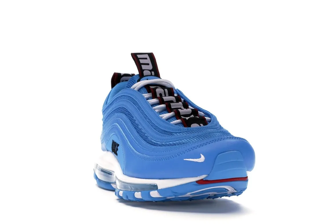 Фото № 4 с приближением к товару «‎Nike Air Max 97 Overbranding Blue Hero»