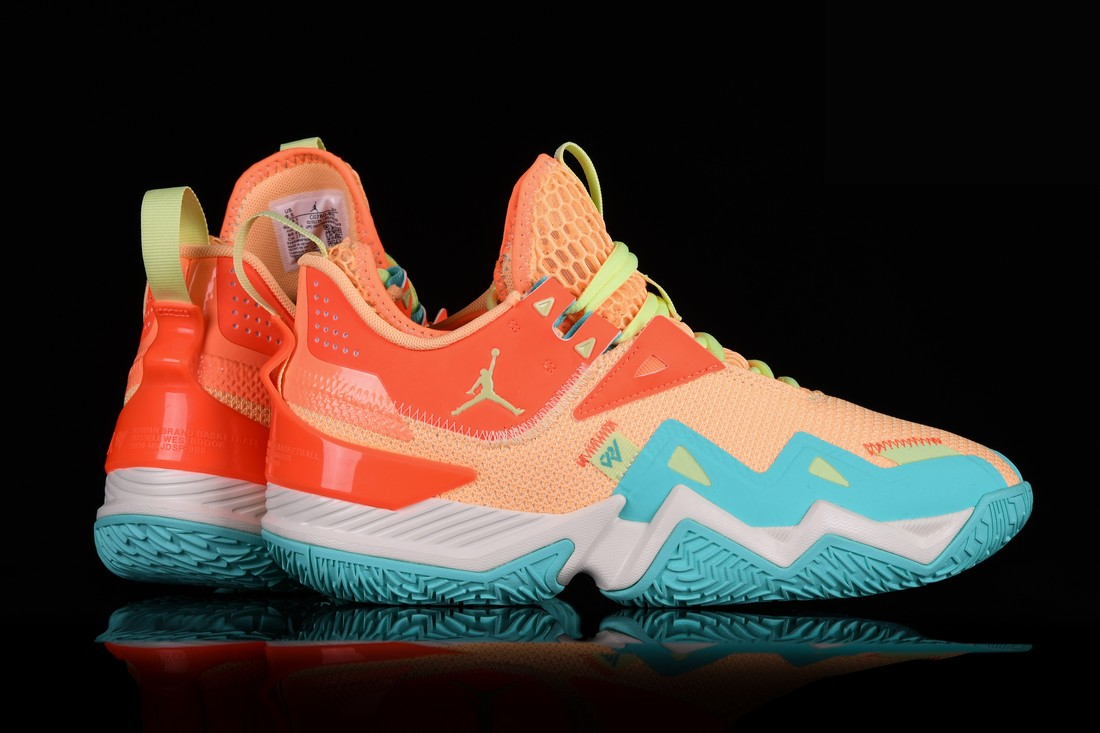 Фото № 3 с приближением к товару «‎Nike Air Jordan Westbrook One Take Mango Aqua »