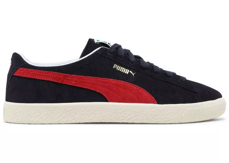 Фото № 1 с приближением к товару «‎Puma Suede Vintage Peacoat High Risk Red»