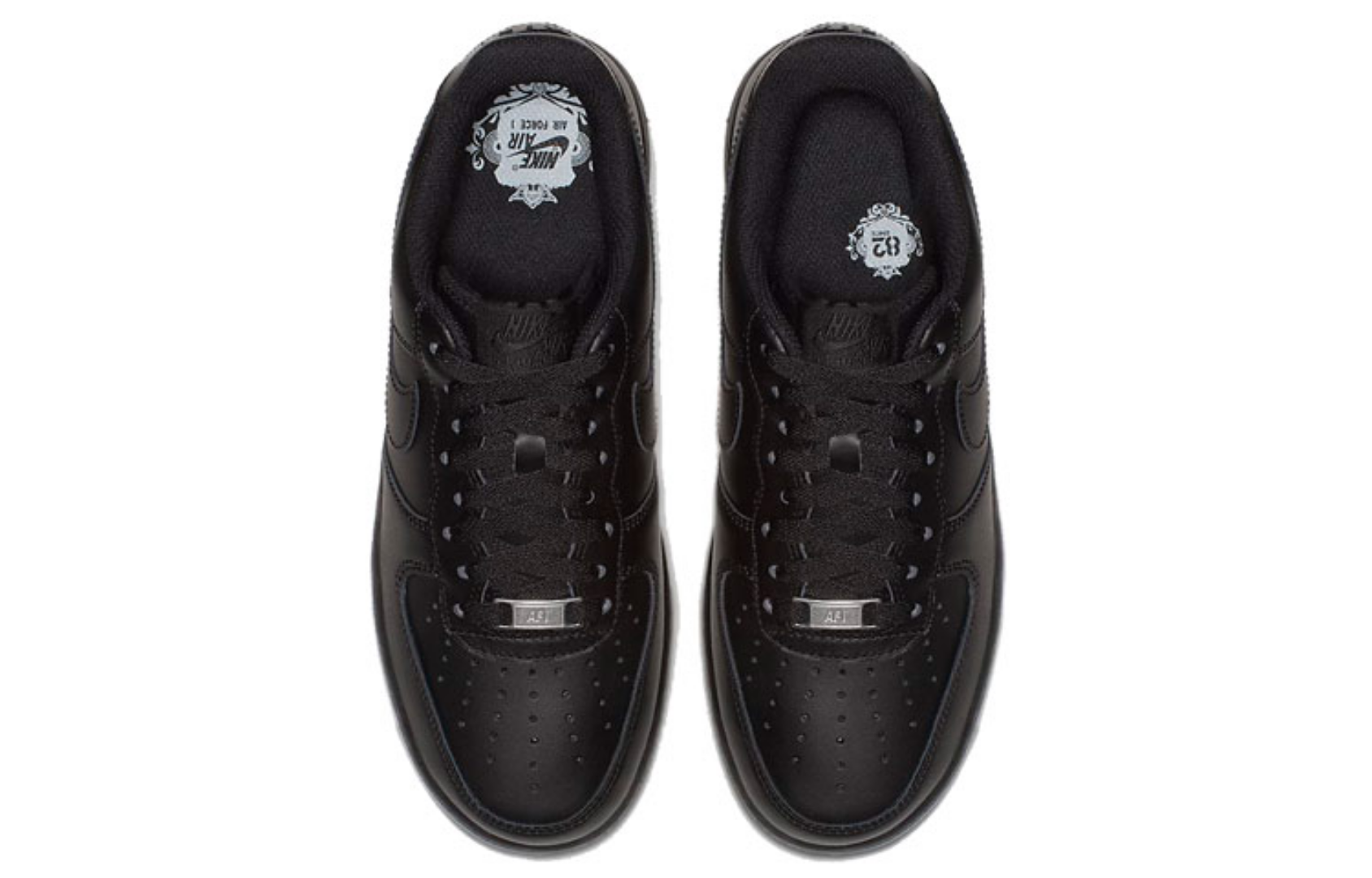 Фото № 4 с приближением к товару «‎Nike Air Force 1 Low Black 2019»