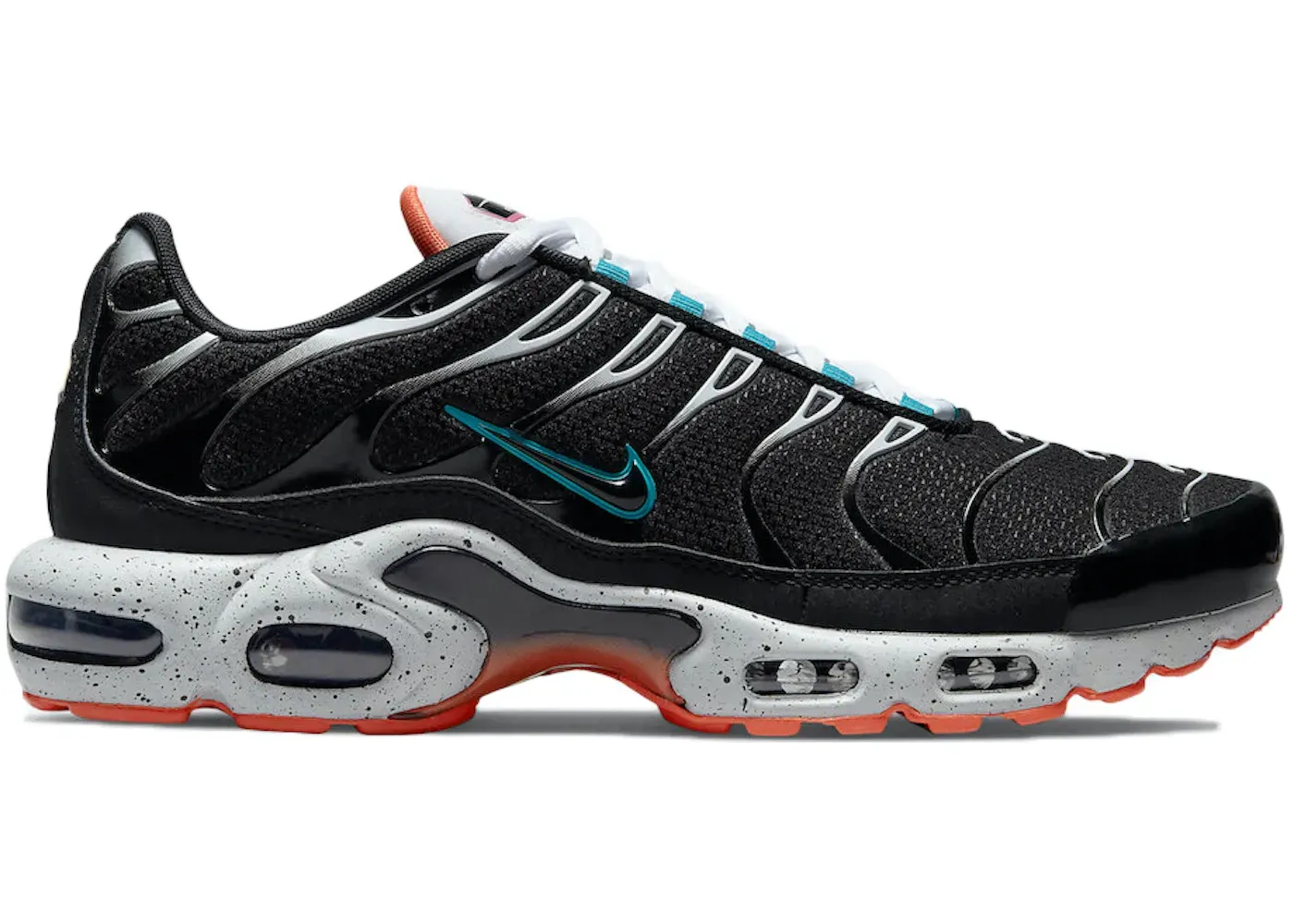 Nike Air Max Plus Black Teal Coral