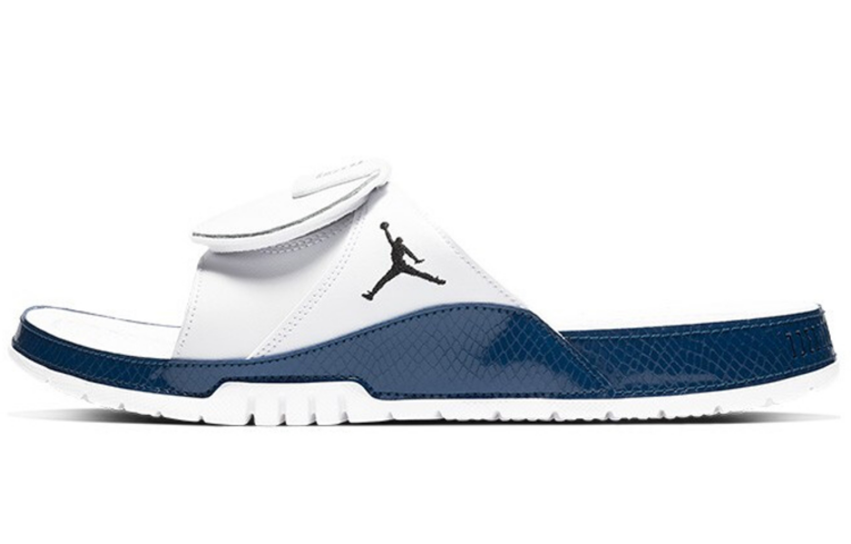 Фото № 1 с приближением к товару «‎Nike Air Jordan Hydro 11 Retro White Navy»