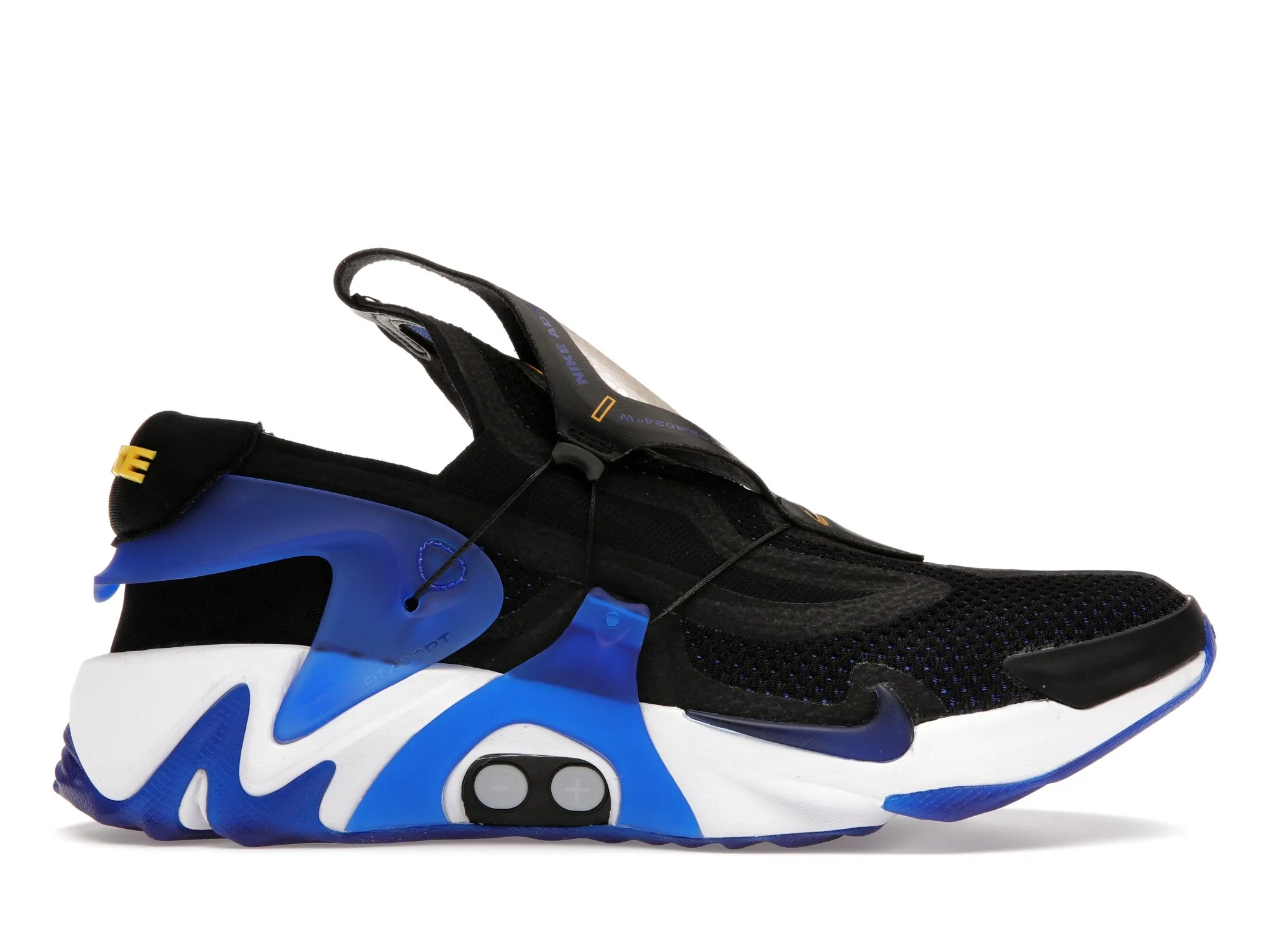 Фото № 1 с приближением к товару «‎Nike Adapt Huarache Black Racer Blue (US Charger)»