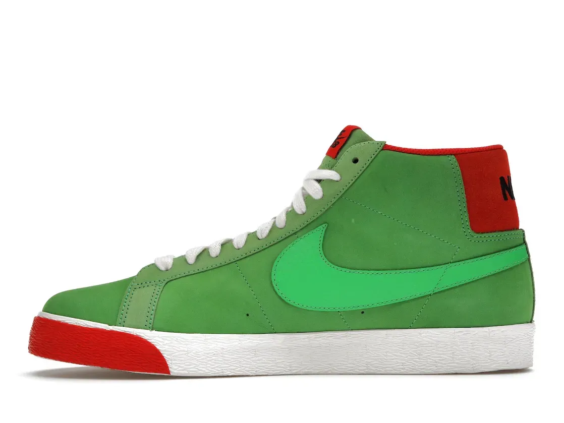 Фото № 3 с приближением к товару «‎Nike SB Blazer Green Spark Pimento»