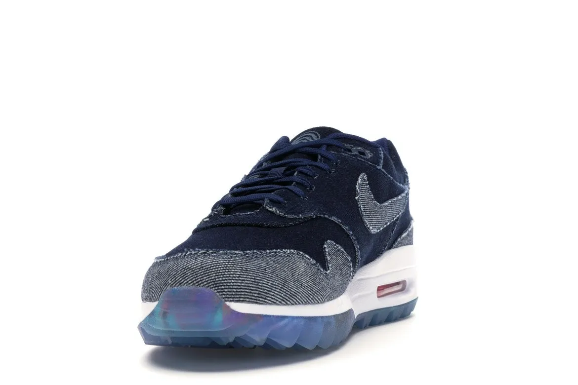 Фото № 3 с приближением к товару «‎Nike Air Max 1 Golf No Denim Allowed Navy»