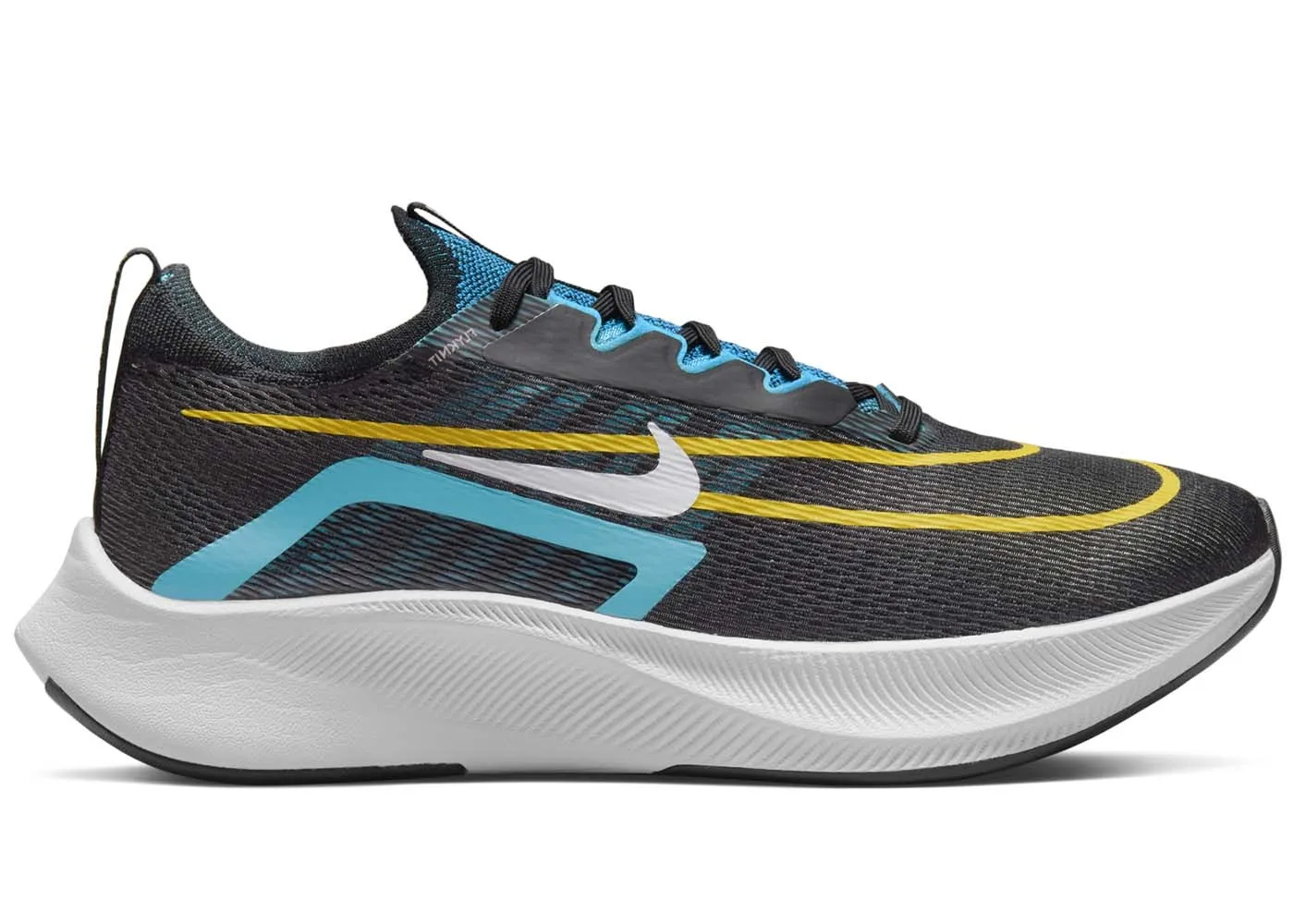 Фото № 1 с приближением к товару «‎Nike Zoom Fly 4 Black Grey Chlorine»