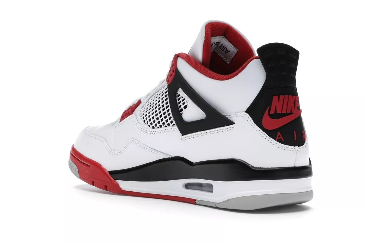 Фото № 5 с приближением к товару «‎Jordan 4 Retro Fire Red (2020)»