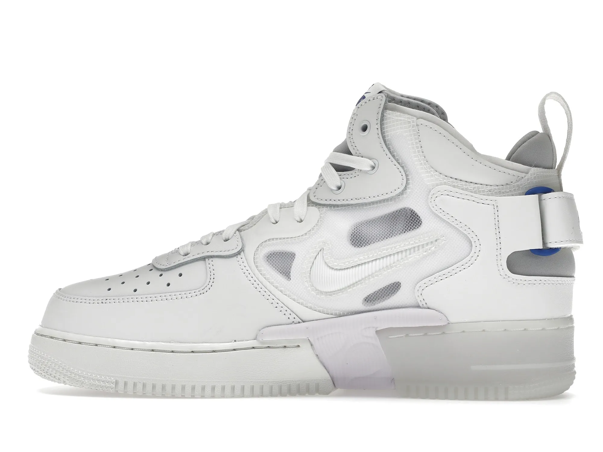 Фото № 5 с приближением к товару «‎Nike Air Force 1 Mid React Summit White»