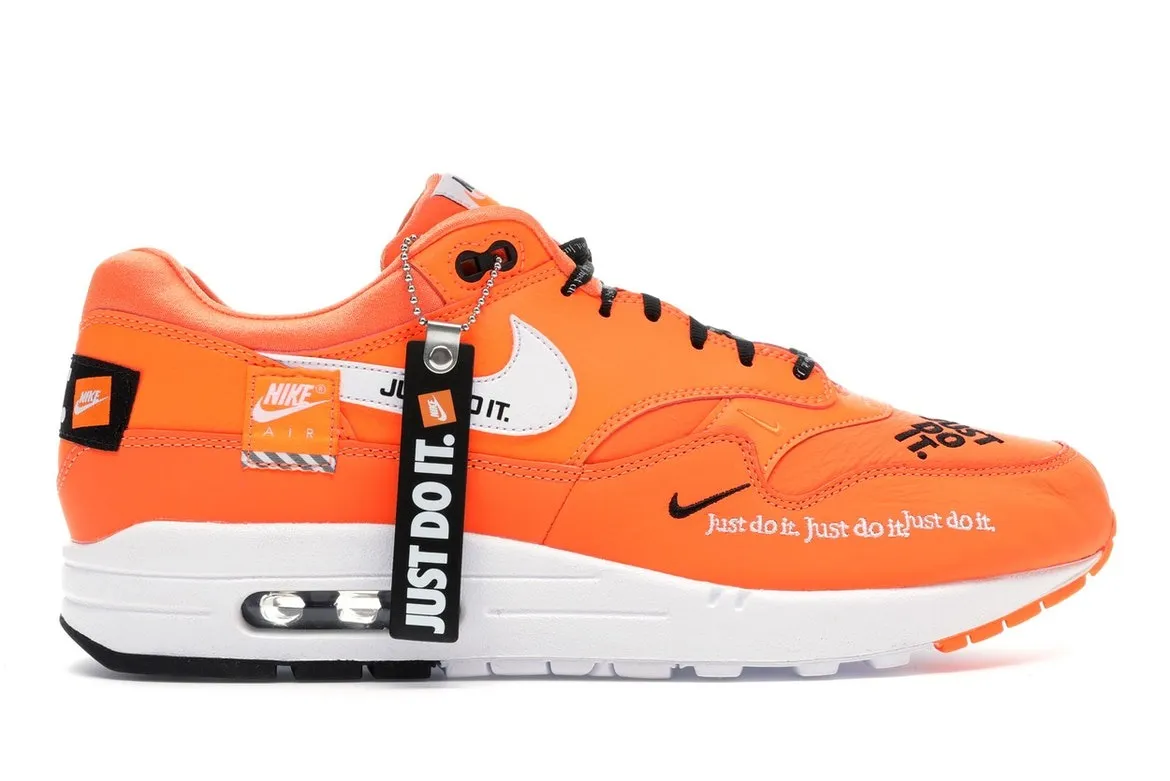 Фото № 1 с приближением к товару «‎Nike Air Max 1 Just Do It Orange »