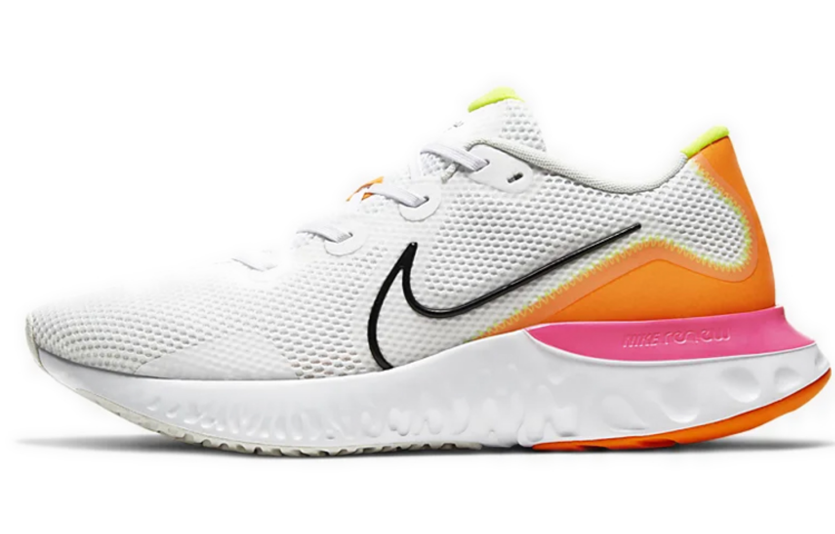Фото № 1 с приближением к товару «‎Nike Renew Run 'White Pink Blast' WhitePlatinum TintPink»