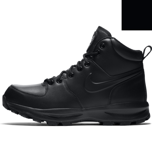 Фото № 2 с приближением к товару «‎Nike Manoa Leather Black»