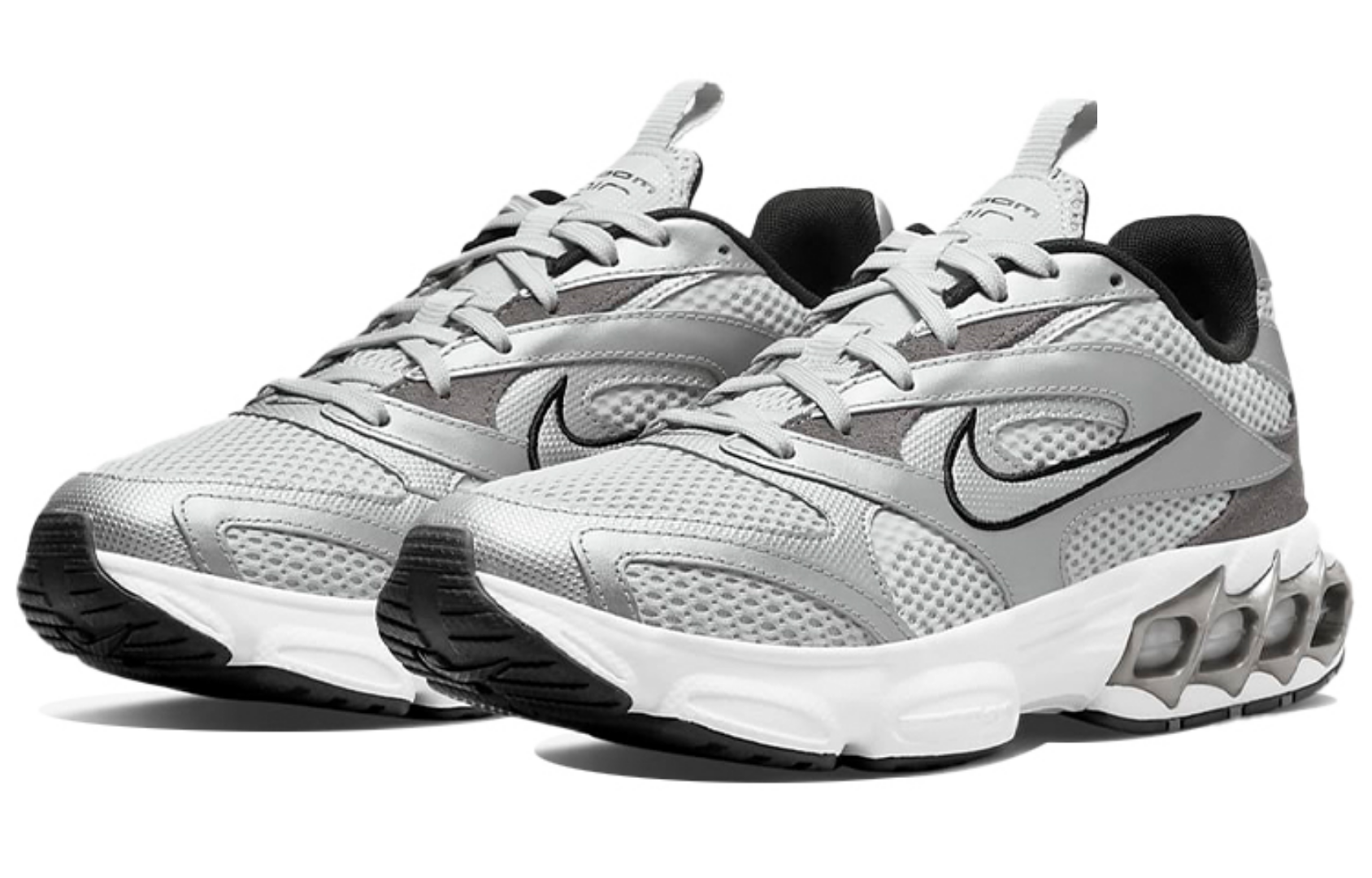 Фото № 3 с приближением к товару «‎Nike Wmns Zoom Air Fire Low-Top Running Shoes WhiteSilver»