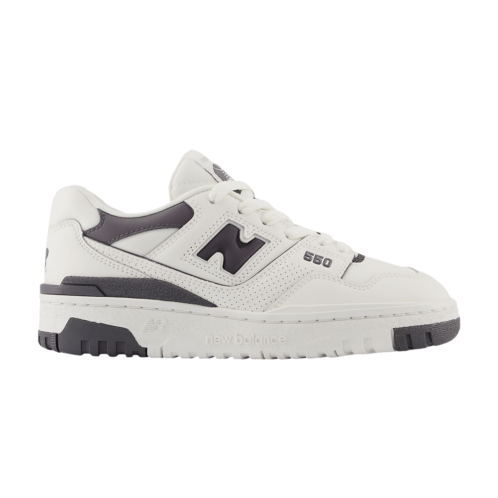 New Balance 550 Big Kid White Anthracite