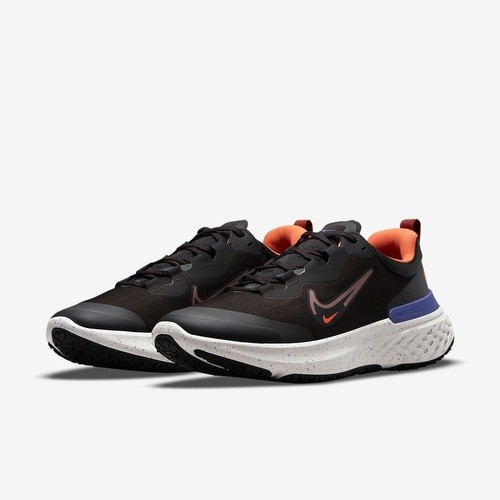 Фото № 3 с приближением к товару «‎Nike React Miler 2 Shield Running Shoes BlackPurple»