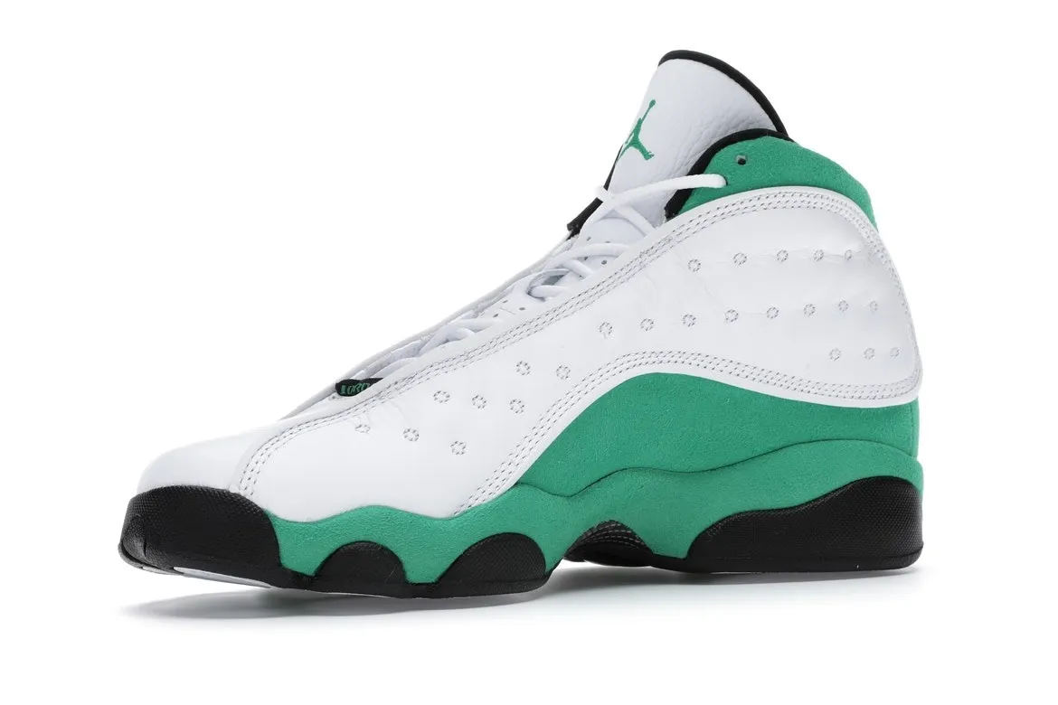 Фото № 2 с приближением к товару «‎Jordan 13 Retro White Lucky Green »