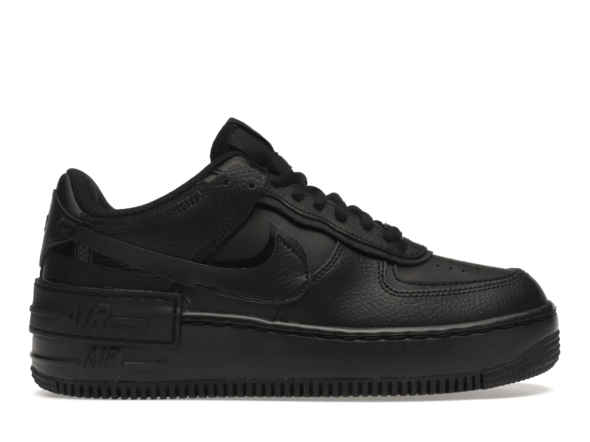 Фото № 1 с приближением к товару «‎Nike Air Force 1 Low Shadow Triple Black »