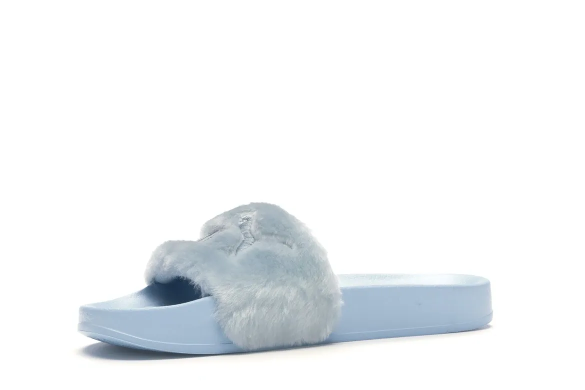 Фото № 4 с приближением к товару «‎Puma Fur Slide Rihanna Fenty Cool Blue »