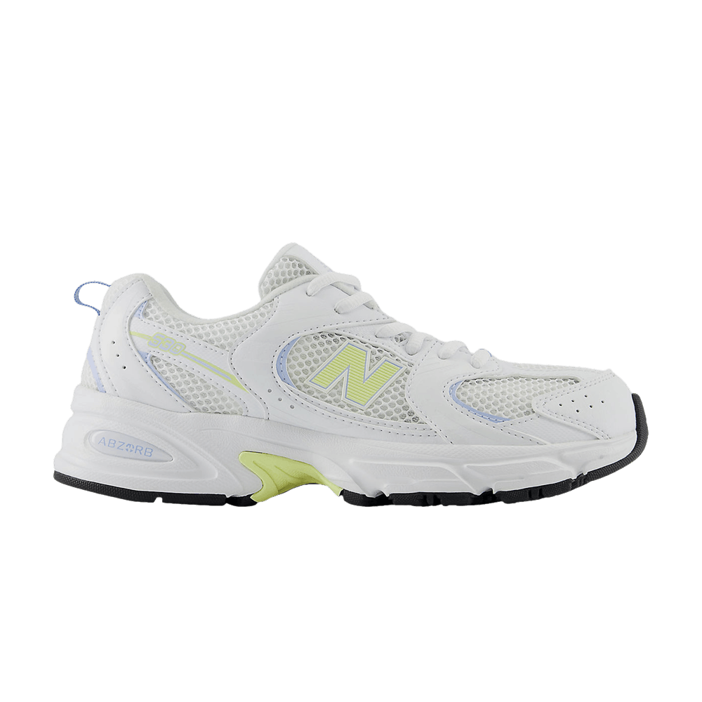 New Balance 530 Big Kid White Electric Sky