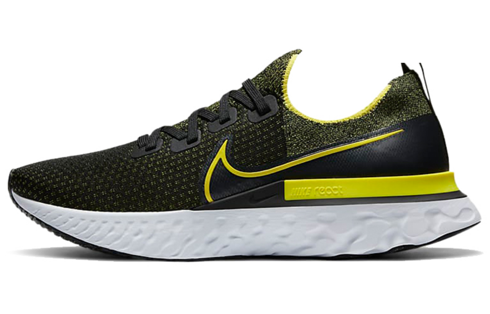 Фото № 1 с приближением к товару «‎Nike React Infinity Run Flyknit 'Sonic Yellow'»