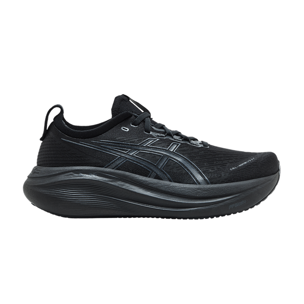 ASICS Gel Nimbus 27 Wide Black Graphite Grey