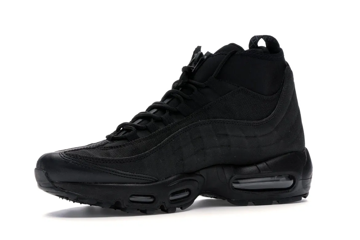 Фото № 4 с приближением к товару «‎Nike Air Max 95 Sneakerboot Triple Black»