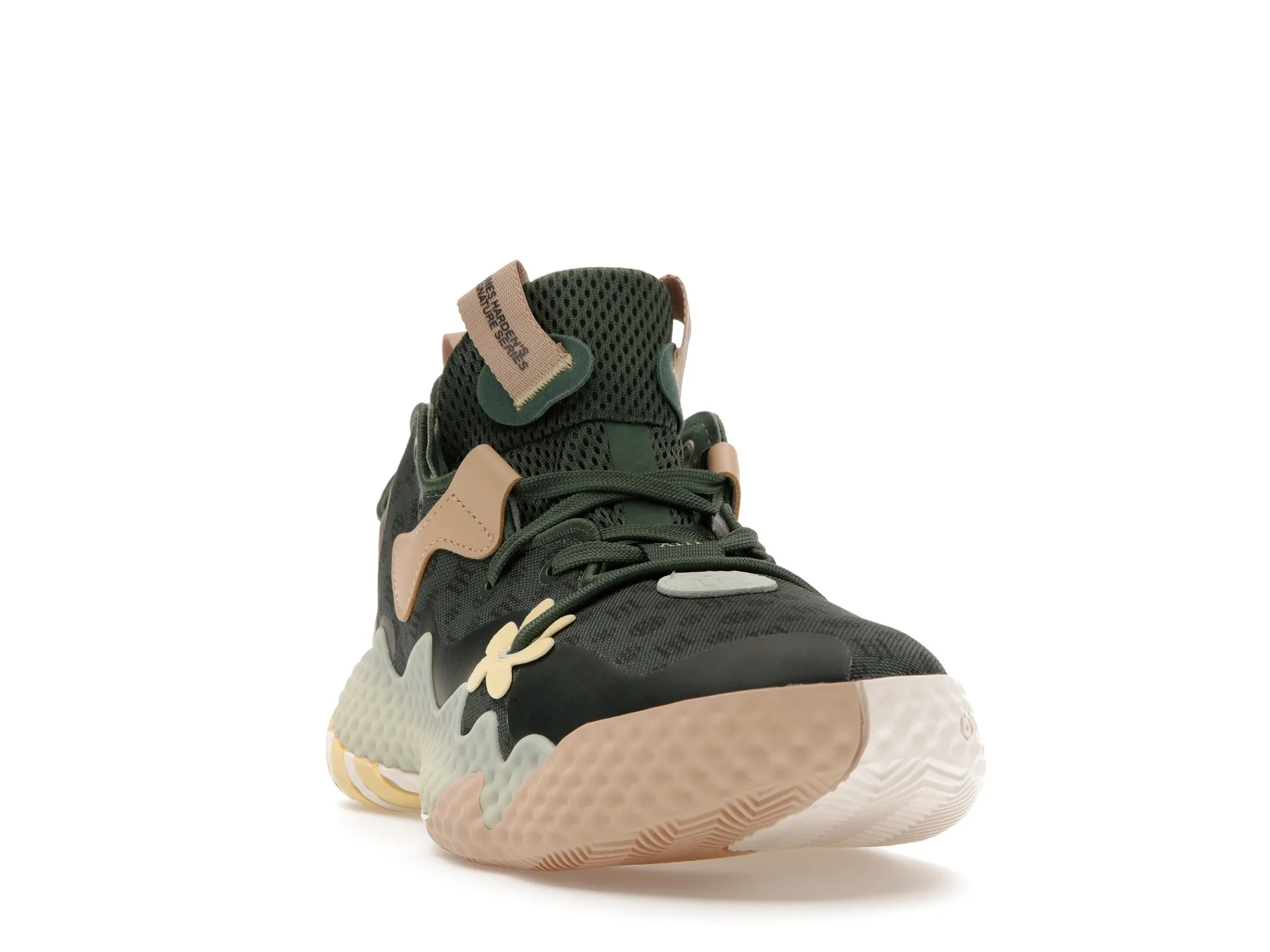 Фото № 2 с приближением к товару «‎adidas Harden Vol. 6 Green Oxide Monogram»