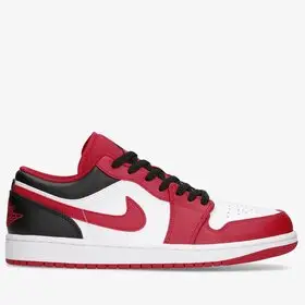 Nike Air Jordan 1 Low Vintage Basketball shoes RedWhiteBlack - 1