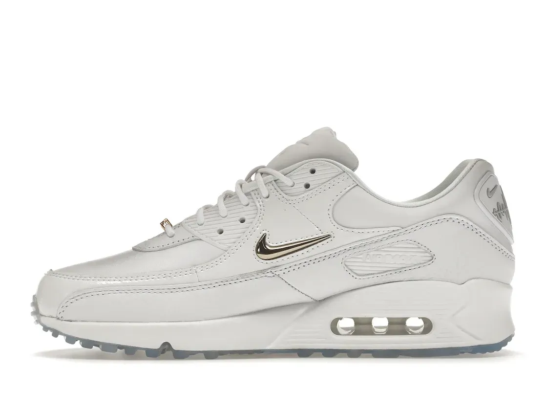 Фото № 3 с приближением к товару «‎Nike Air Max 90 NRG Pirate Radio White»
