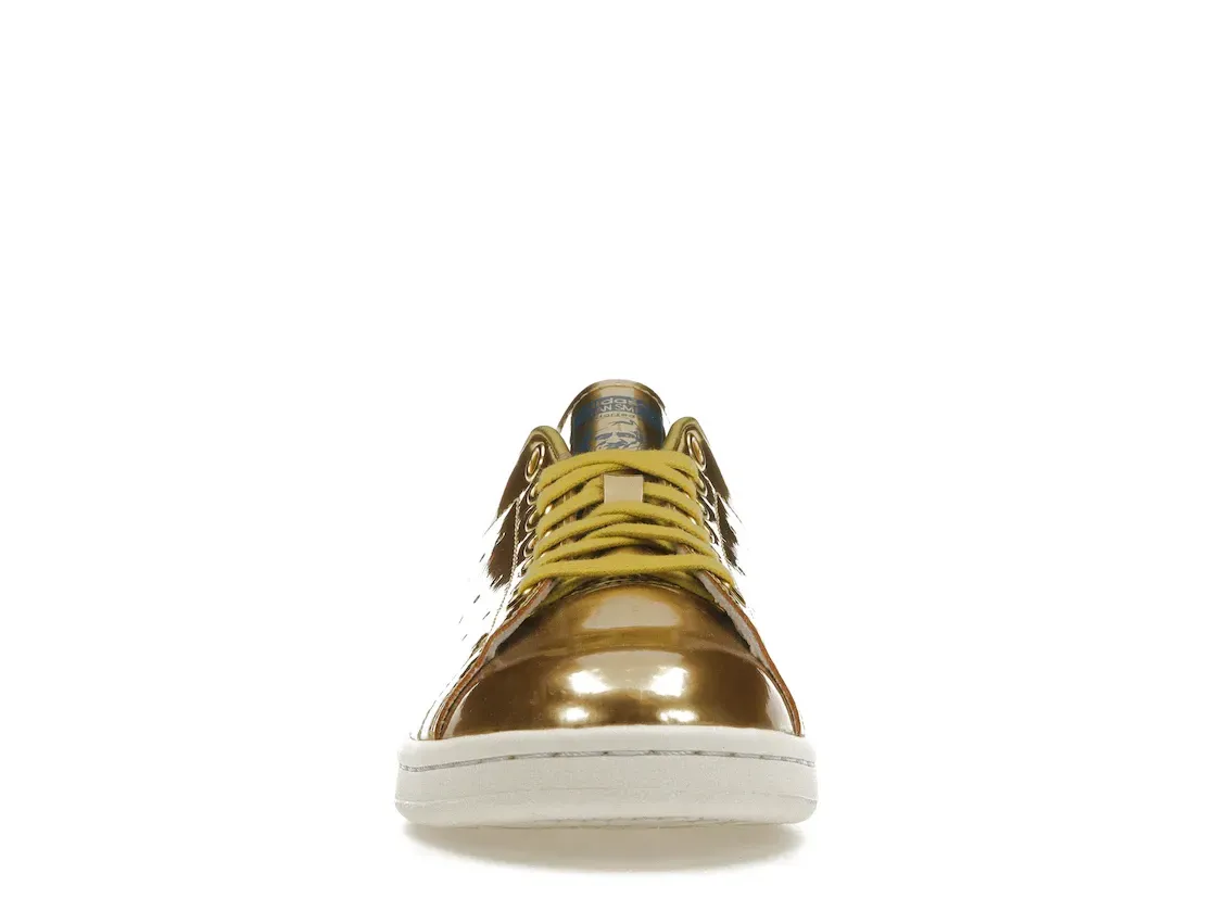 Фото № 2 с приближением к товару «‎adidas Stan Smith Gold Metallic (2019)»