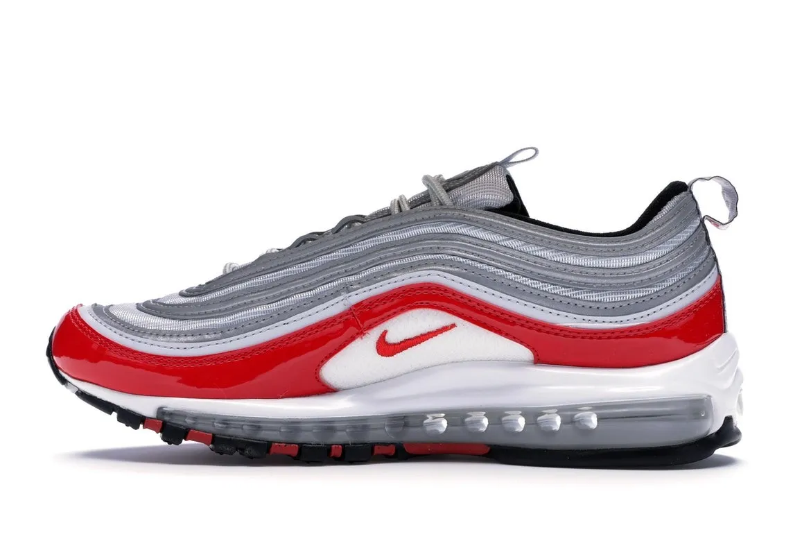 Фото № 5 с приближением к товару «‎Nike Air Max 97 Pure Platinum University Red»
